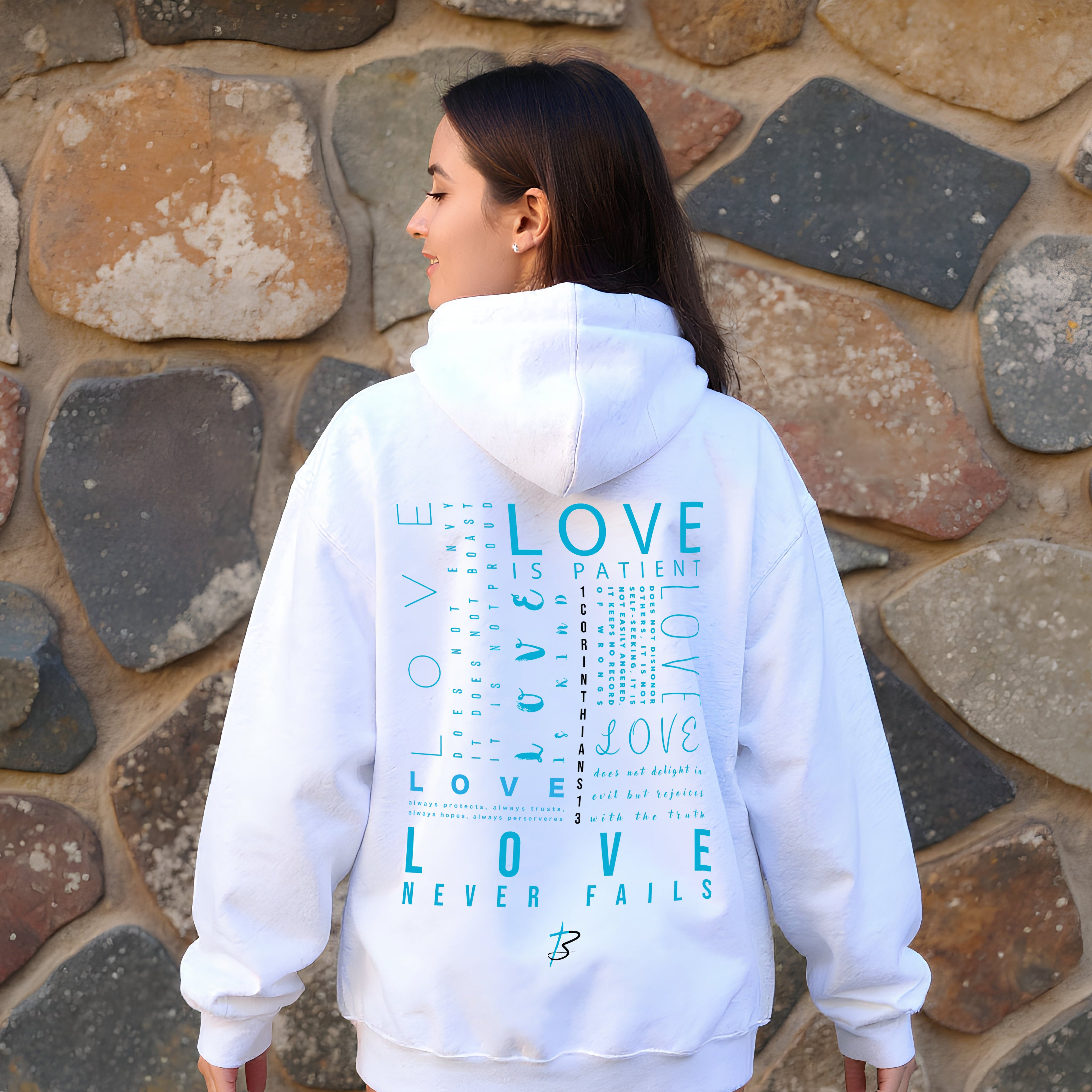 "Love Never Fails" Hoodie