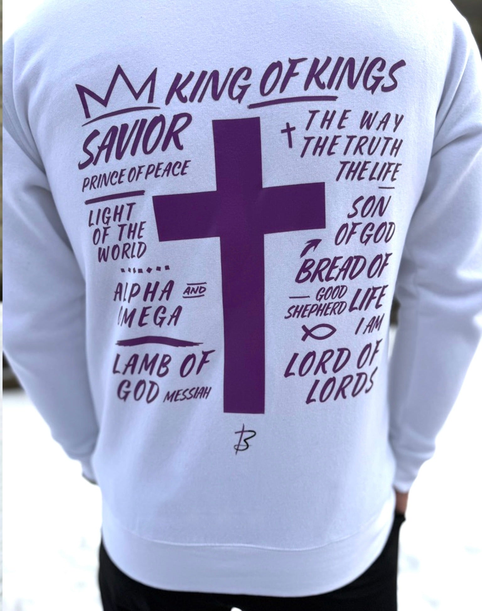 "Jesus Is King" Unisex Premium Sweatshirt